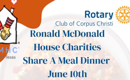 Ronald McDonald House Charities Share A Meal Dinner – June 10th