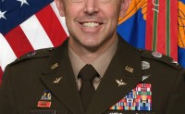 Club Meeting May 14, 2026 Speaker: Colonel Kevin J. Consedine—Corpus Christi Army Depot