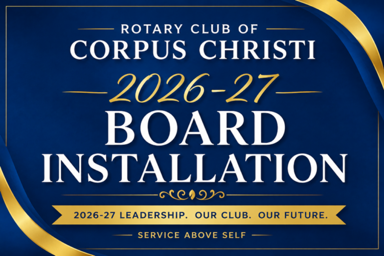 Club Meeting July 2, 2026 Installation of the 2026–27 Board of Directors